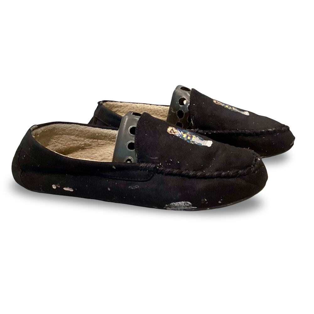 Polo Ralph Lauren Men's Dezi Micro-Suede Polo Bear Slippers